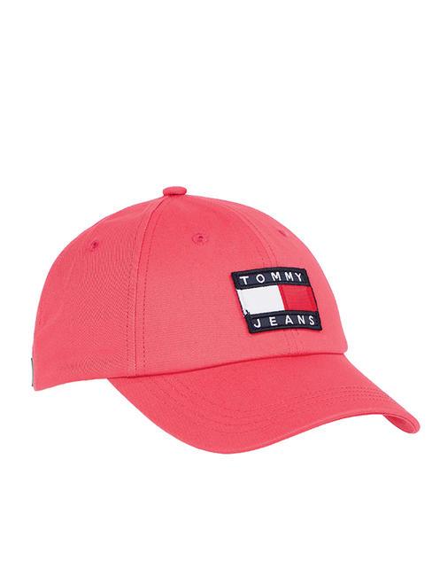 TOMMY HILFIGER TJ HERITAGE Baseball cap pink laser - Hats