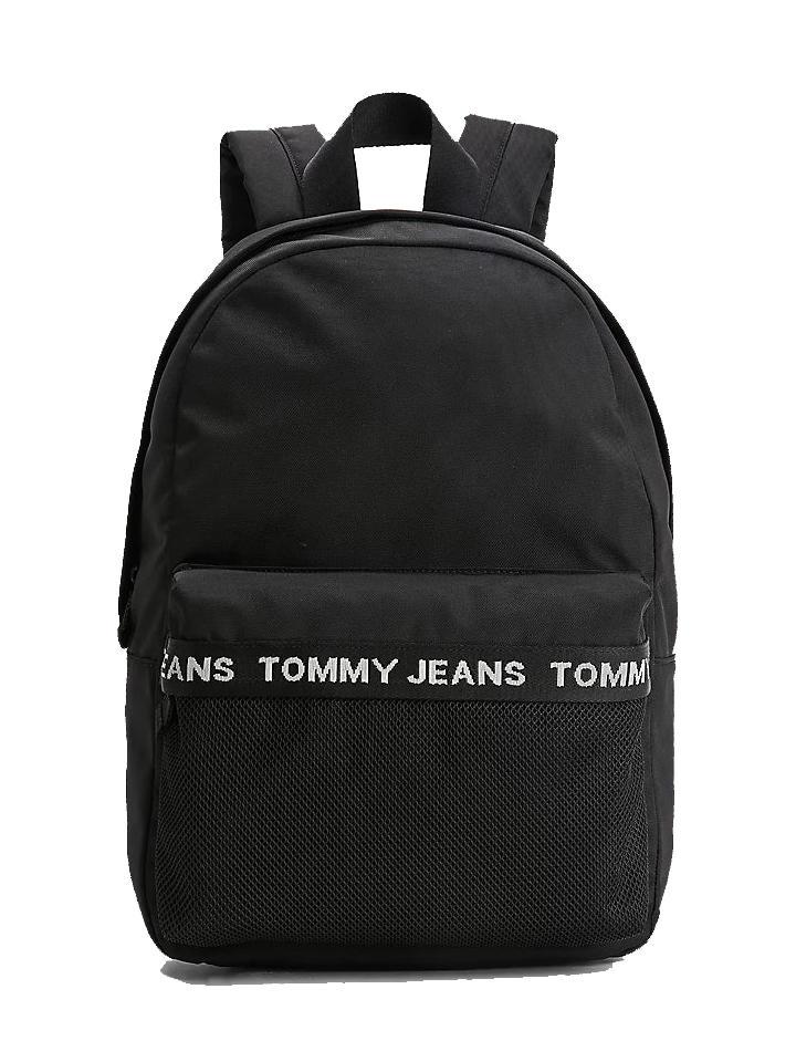Tommy Hilfiger Essential Backpack With Logoed Band Black Buy At