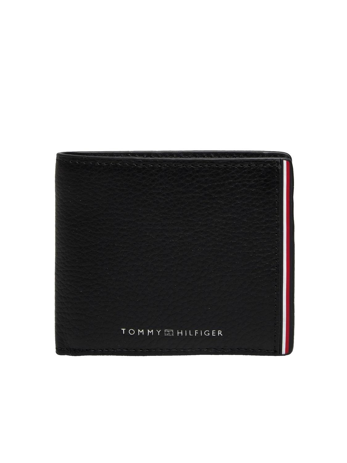 Komedieserie Nogen Decrement Tommy Hilfiger Th Corporate Leather Flap And Coin Wallet Black - Buy At  Outlet Prices!