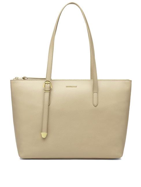 COCCINELLE GLEEN Leather Shopping Bag toasted - Women’s Bags