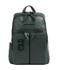 PIQUADRO HARPER Laptop backpack 14 ", in leather - Laptop backpacks