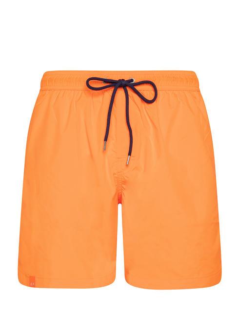 SUN68 PACKABLE Swimming suit fluorescent orange - Swimwear