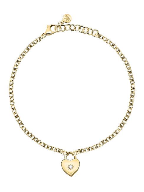 MORELLATO ABBRACCIO Bracelet with "hug" pendant gold - Bracelets