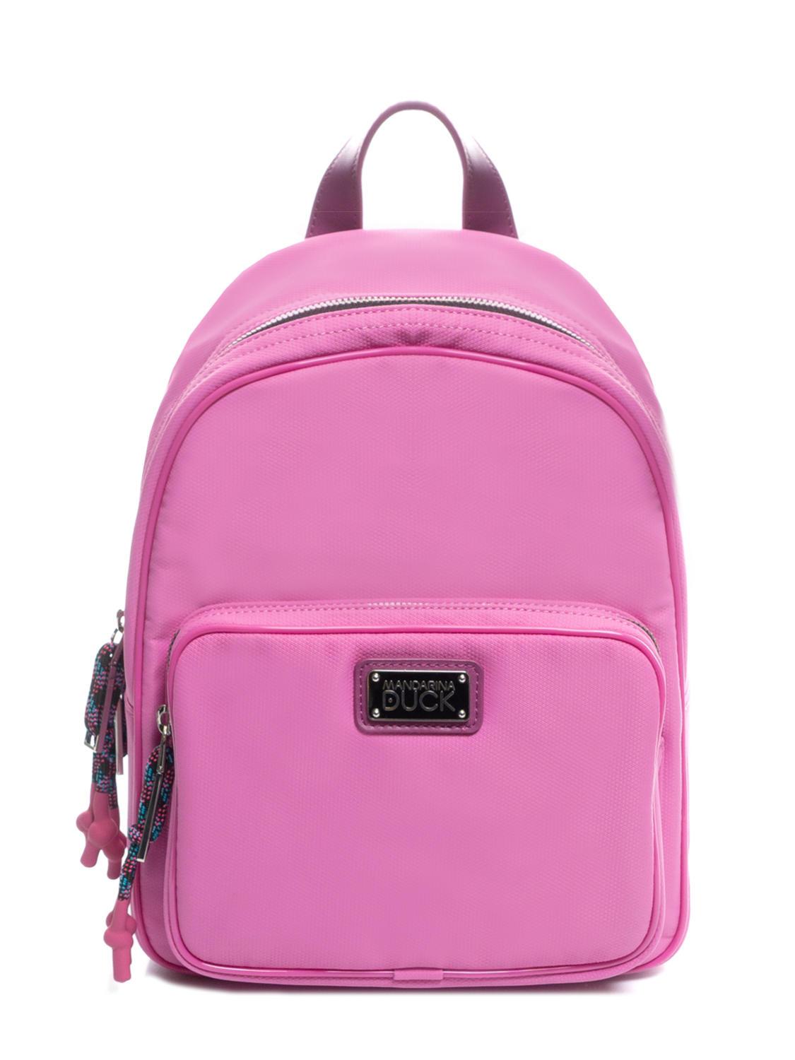 Mandarina Duck Style Nylon Backpack Pink Bubble Buy At Outlet Prices!