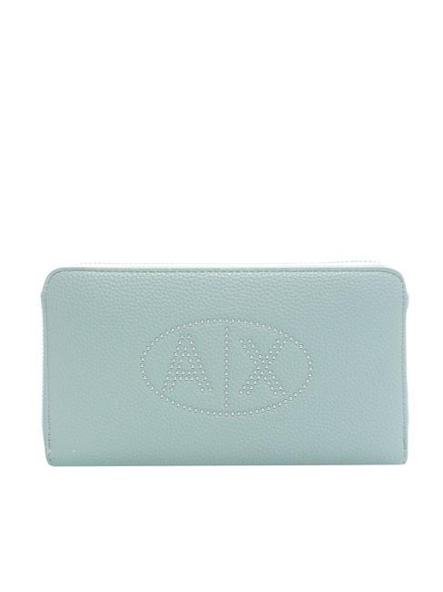 ARMANI EXCHANGE   Large wallet with inserts magnesium - Women’s Wallets