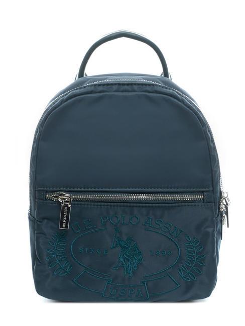 U.S. POLO ASSN. SPRINGFIELD Backpack with embroidered logo teals - Women’s Bags