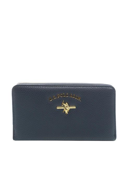 U.S. POLO ASSN. STANFORD Large zip wallet BLUE - Women’s Wallets