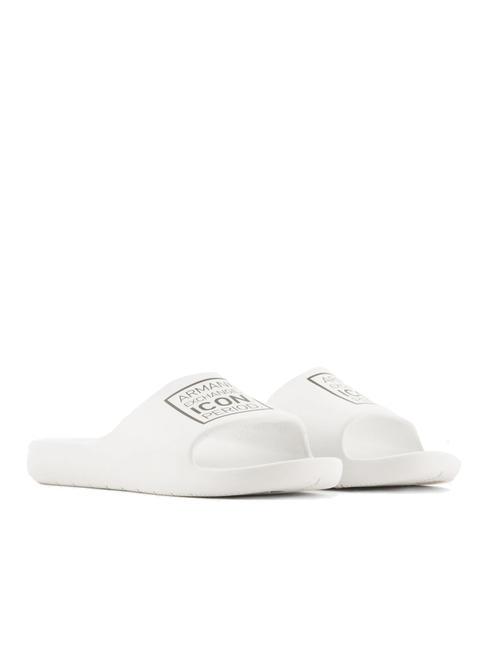 ARMANI EXCHANGE ICON Band slipper optical white - Women’s shoes