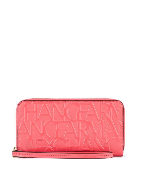 ARMANI EXCHANGE A|X VERNICE LOGO Patent effect wallet highlights - Women’s Wallets