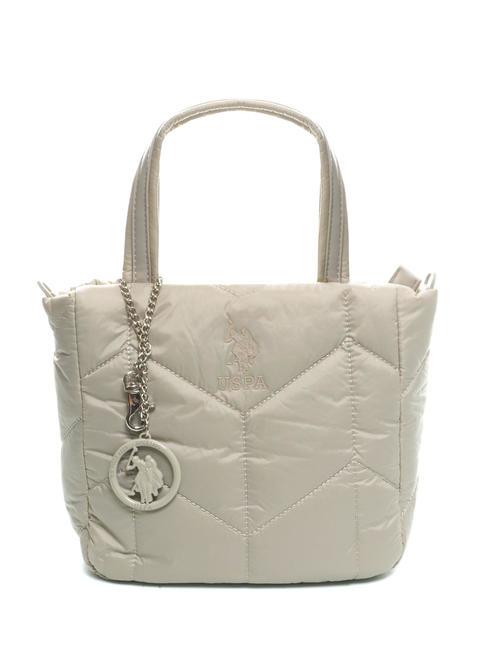 U.S. POLO ASSN. CAPE GIRADEAU Quilted shopping bag beige - Women’s Bags