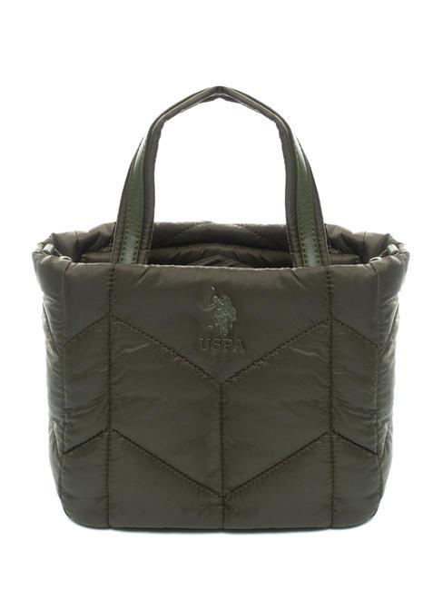 U.S. POLO ASSN. CAPE GIRADEAU Quilted shopping bag army/green - Women’s Bags