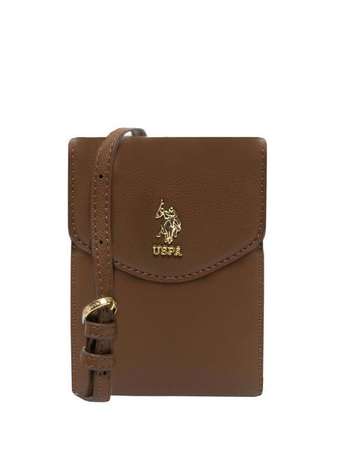 U.S. POLO ASSN. NEW JONES Mobile phone bag brown - Women’s Bags