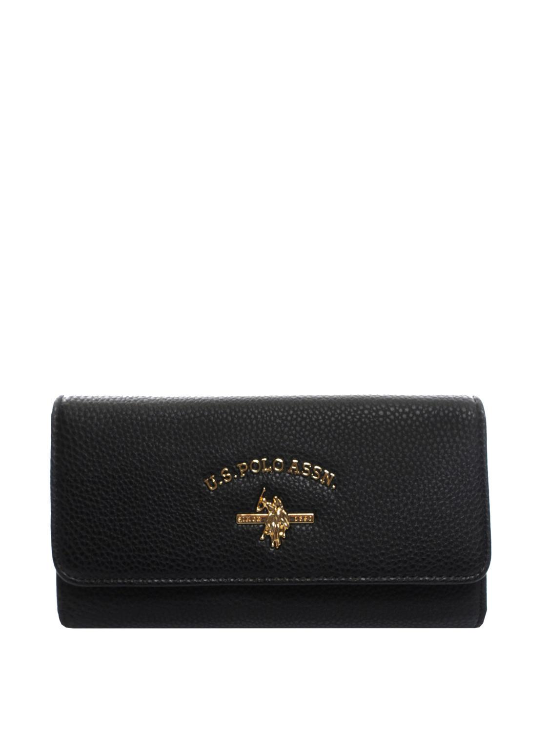 U.s. Polo Assn. Stanford Large Wallet Black - Buy At Outlet Prices!