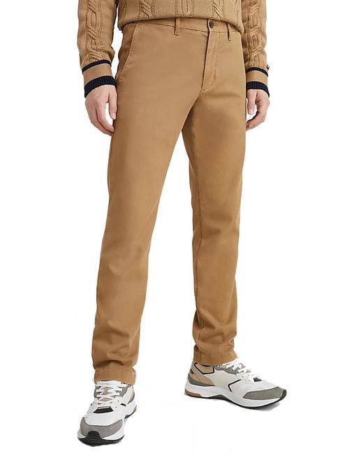 TOMMY HILFIGER DENTON STRAIGHT FIT Cotton trousers countryside khaki - Trousers