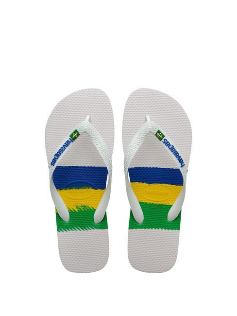 HAVAIANAS BRASIL TECH Flip flops white - Unisex shoes