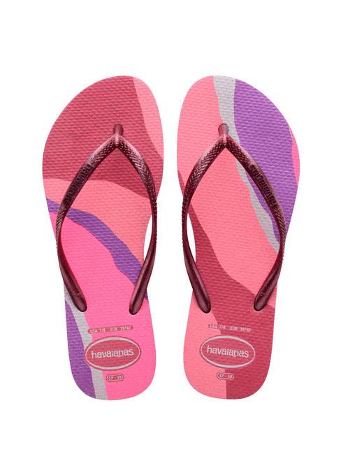 HAVAIANAS PALETTE GLOW Flip flops velvet rose - Women’s shoes