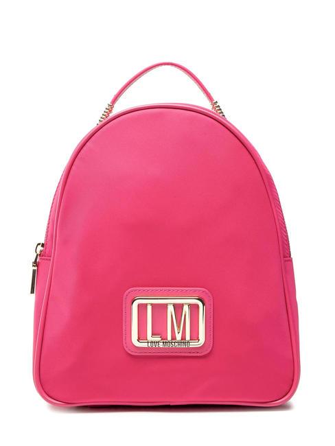 LOVE MOSCHINO LM LOGO Round backpack fuchsia - Women’s Bags