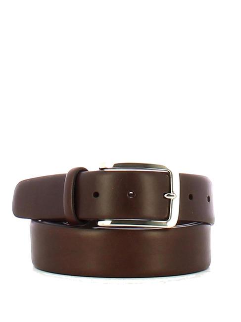 THE BRIDGE BRUNELLESCHI Classic leather belt MORO - Belts