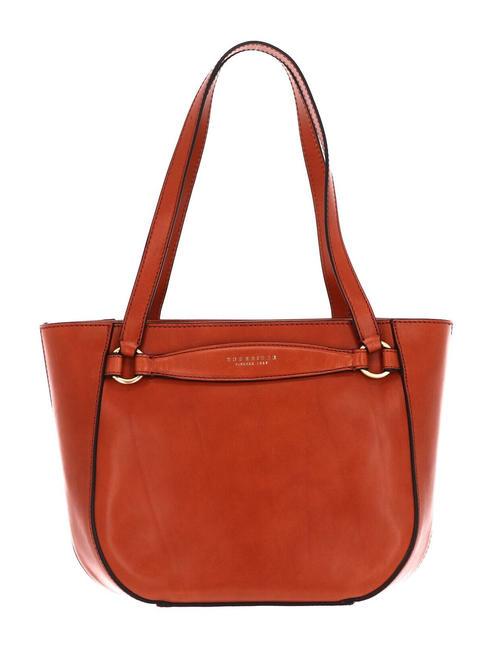 THE BRIDGE BETTINA Shopping Bag in leather rust abb. gold - Women’s Bags