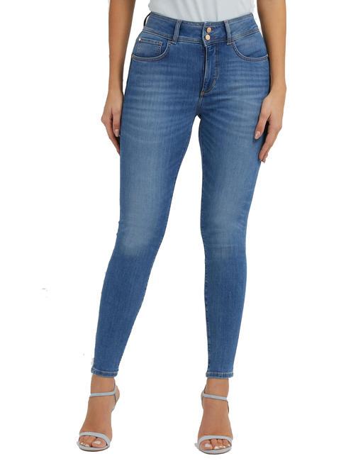 GUESS SHAPE UP skinny jeans feather sky - Jeans