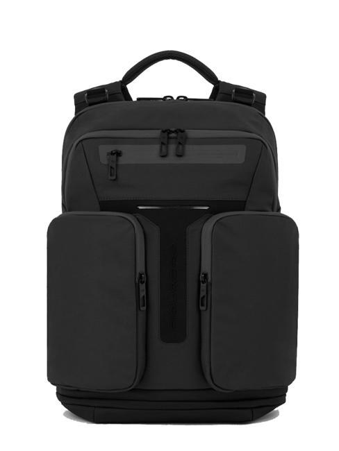 PIQUADRO HIDOR Laptop backpack 15.6" Black - Laptop backpacks