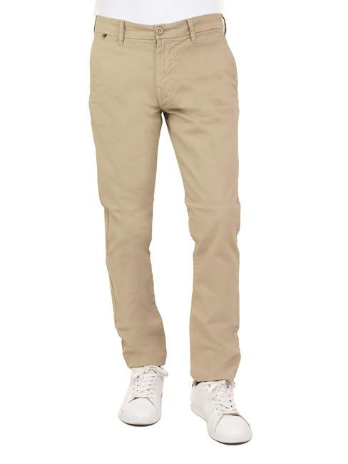 GUESS DANIEL Cotton trousers hazelwood - Trousers