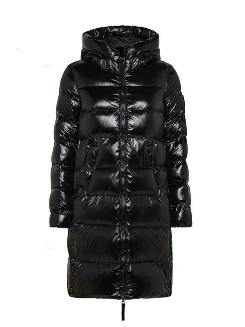 DEKKER ANODICT NIK Long quilted duvet black/black - Women's down jackets