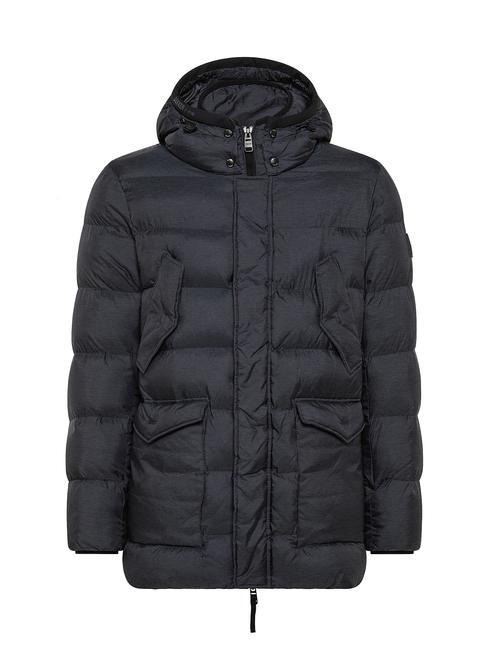 DEKKER GATO NF Nylon parka graphite blue - Men's down jackets