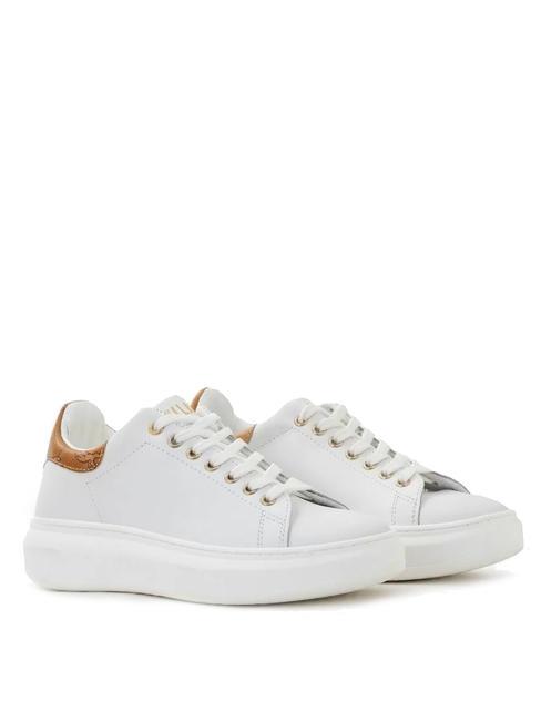 ALVIERO MARTINI PRIMA CLASSE GEO Made in Italy leather sneakers white - Women’s shoes