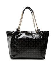 POLLINI HERITAGE COATED Canvas shopping bag Black - Women&rsquo;s Bags - 1