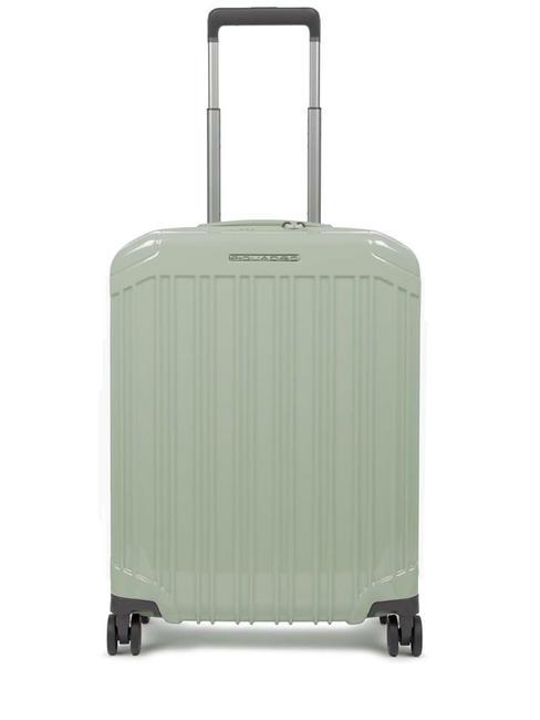 PIQUADRO PQ-LIGHT Ultra slim cabin trolley GREEN - Hand luggage