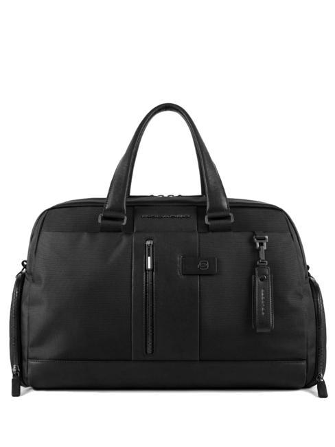 PIQUADRO BRIEF 2 Bag with shoe compartment Black - Duffle bags