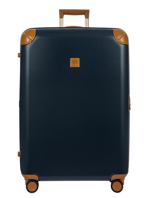 BRIC’S AMALFI Extra large size trolley blue - Rigid Trolley Cases