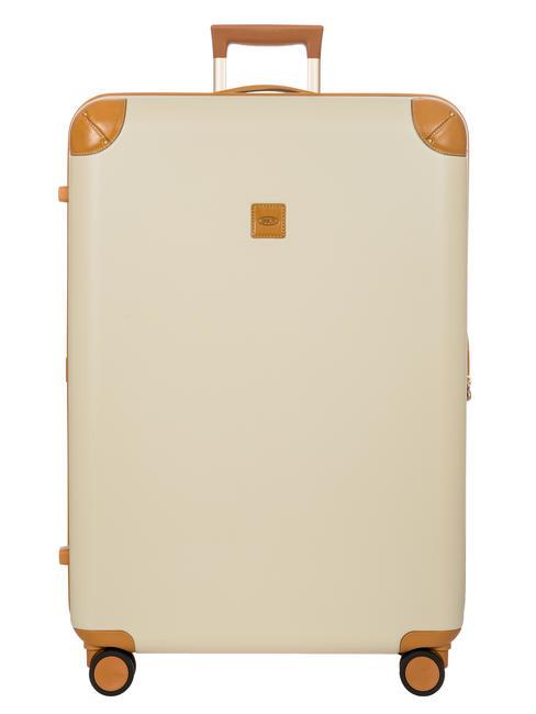 BRIC’S AMALFI Extra large size trolley cream - Rigid Trolley Cases