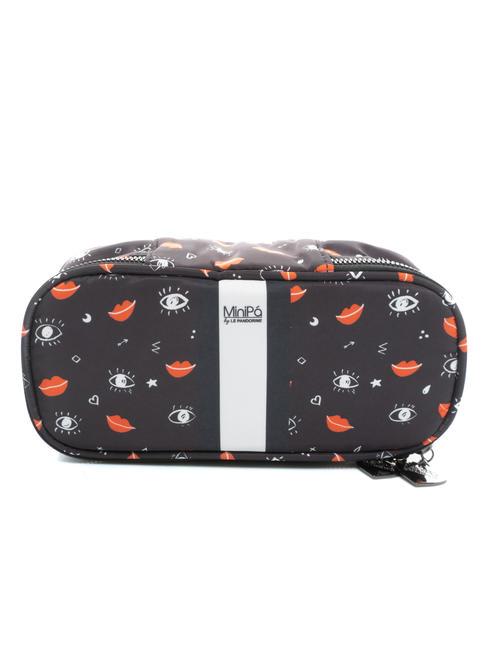 MINIPA' EYES ROUND Pencil case Black - Cases and Accessories