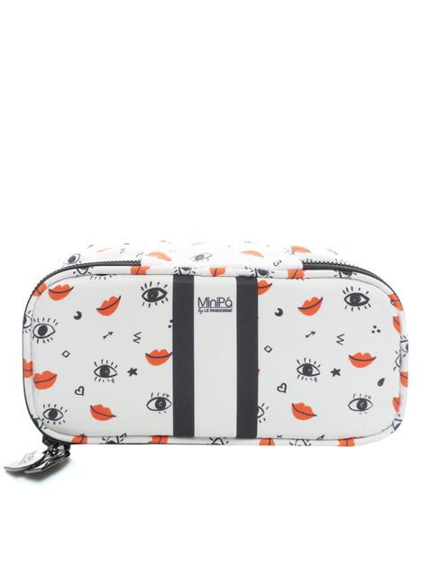 MINIPA' EYES ROUND Pencil case white - Cases and Accessories