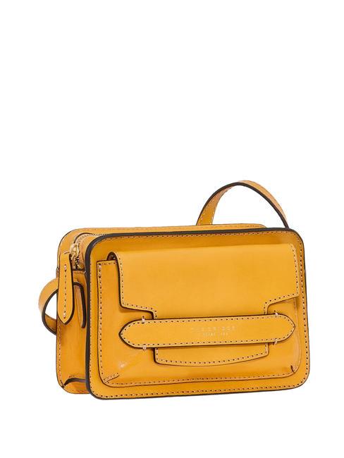 THE BRIDGE LUCREZIA Leather case room corn yellow abb. gold - Women’s Bags