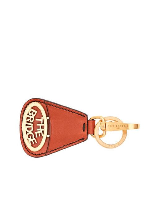 THE BRIDGE DUCCIO Logo keychain rust abb. gold - Key holders