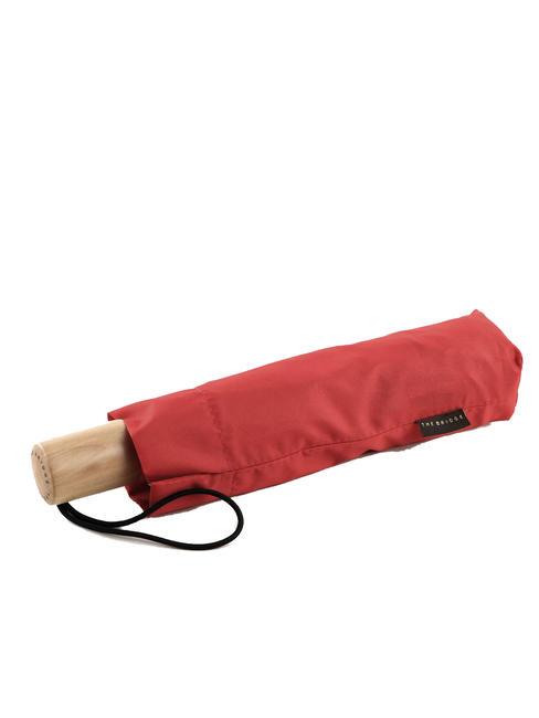 THE BRIDGE FIBER Manual opening mini umbrella red - Umbrellas