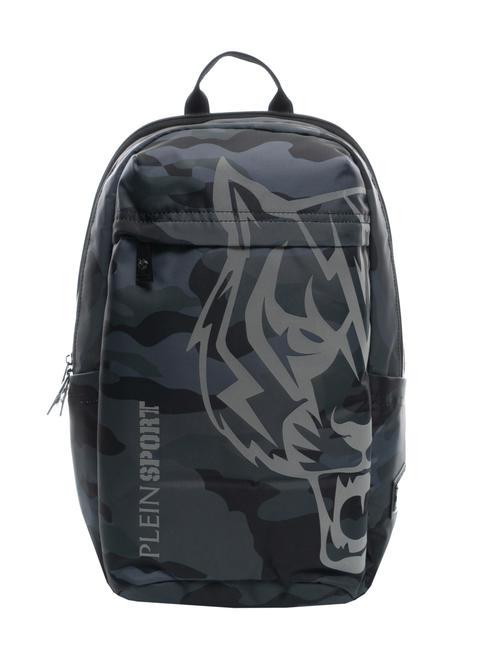 PLEIN SPORT PHILADELFIA Large multifunctional backpack camo - Backpacks & School and Leisure