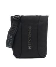PLEIN SPORT NEW SUPER HERO Nylon travel bag black - Over-the-shoulder Bags for Men - 1