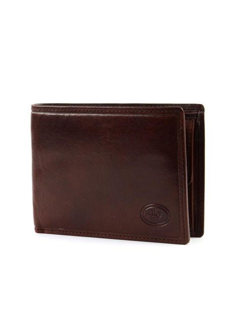 THE BRIDGE STORY UOMO Leather wallet flap and coins BROWN - Women’s Wallets