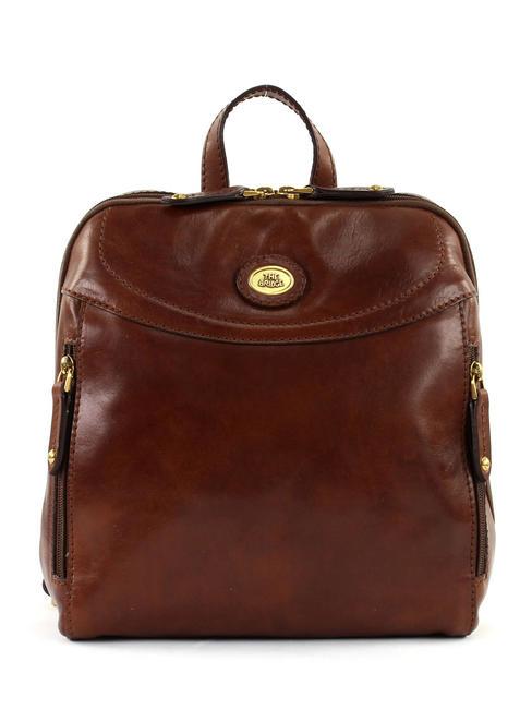 THE BRIDGE STORY DONNA Leather backpack BROWN - Women’s Bags