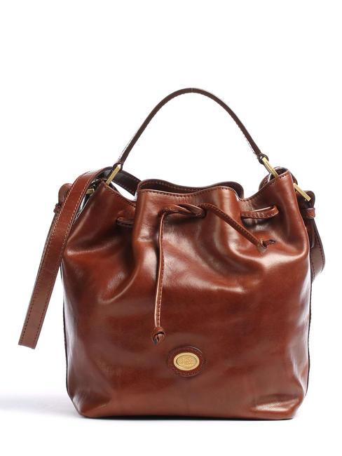 THE BRIDGE STORY DONNA Bucket bag in leather BROWN - Women’s Bags