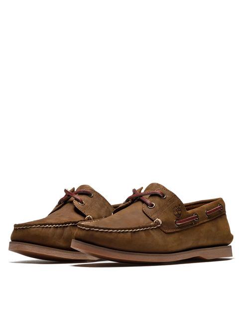 TIMBERLAND CLASSIC BOAT 2 Eye Leather boat shoes brown - Men’s shoes