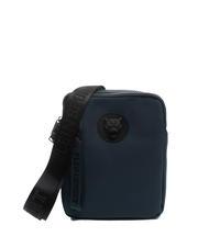 PLEIN SPORT BOSTON Bag with matte finish navy - Over-the-shoulder Bags for Men - 1