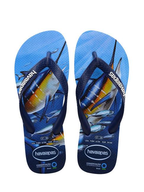 HAVAIANAS CONSERVATION INTERNATIONAL Flip flops blue star - Unisex shoes