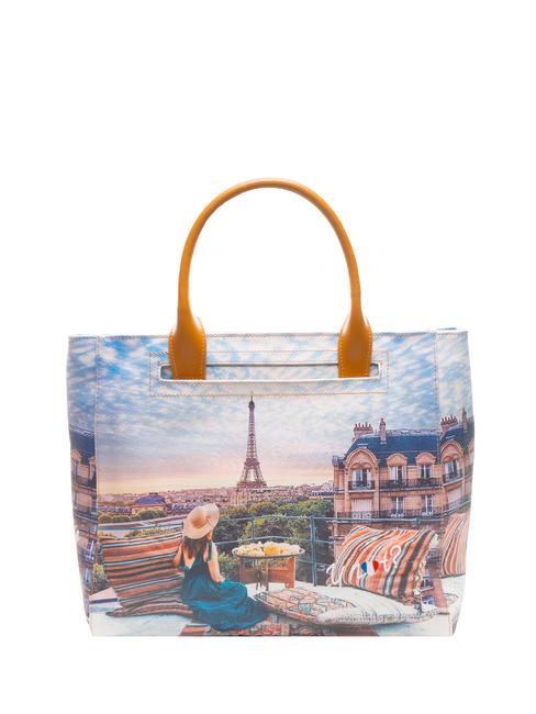 YNOT YESBAG  Handbag, with shoulder strap, all over print paris view - Women’s Bags