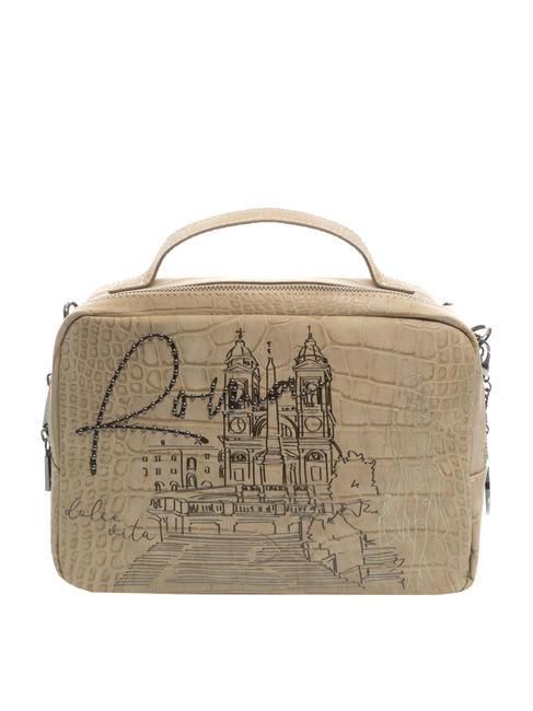 YNOT EMMA Handbag with shoulder strap rome beige - Women’s Bags