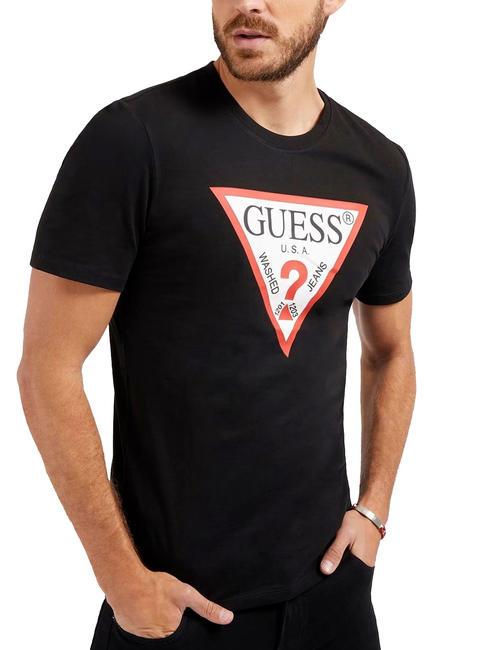 GUESS ORIGINAL T-shirt with logo jetbla - T-shirt